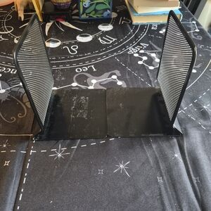 Black Metal Bookends